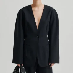 Second Female Elevate Blazer Black