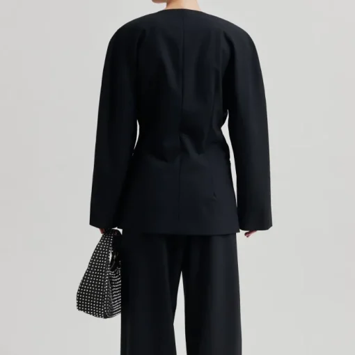 Second Female Elevate Blazer Black