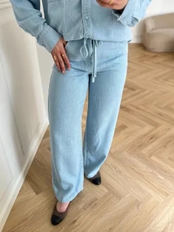 Second Female Irvin Denim Jeans Light Blue Denim