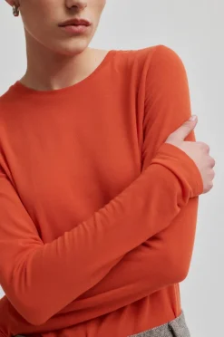 Second Female Matima O-Neck T-shirt Pureed Pumpkin