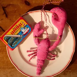 Sissel Edelbo Lobster Silk Ornament Sassy