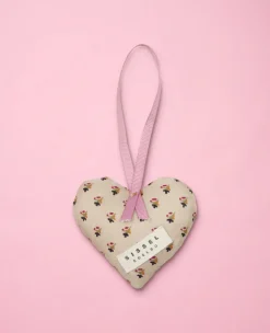 Sissel Edelbo Megan Heart Silk Juleornament