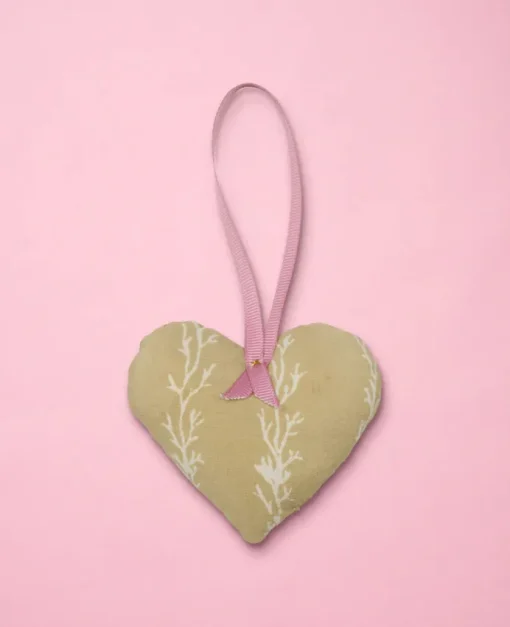 Sissel Edelbo Megan Heart Silk Juleornament
