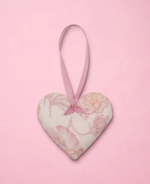 Sissel Edelbo Megan Heart Silk Juleornament