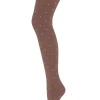 Sneaky Fox Dot Strømpebukser Sienna Brown