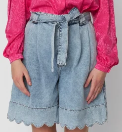 Stella Nova Moon Washed Denim Shorts Denim Moon Wash